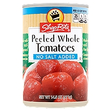 ShopRite Peeled Whole Tomatoes, 14.5 Ounce