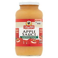 ShopRite Unsweetened Apple Sauce, 25 oz