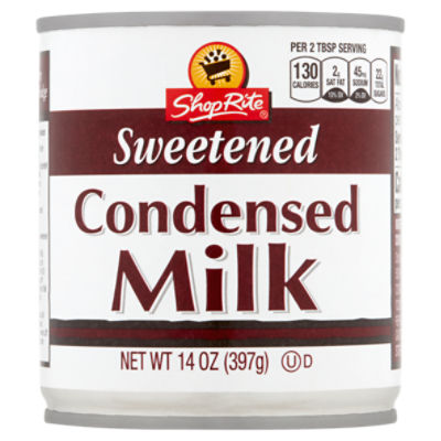 ShopRite Sweetened, Condensed Milk
