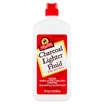 Charcoal lighting clearance fluid