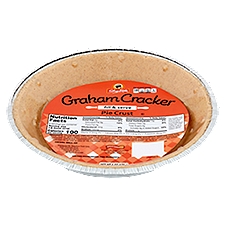 ShopRite Graham Cracker Pie Crust, 6 oz
