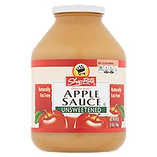 ShopRite Unsweetened, Apple Sauce, 48 Ounce