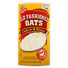 ShopRite Old Fashioned Oats, Cereal, 42 Ounce