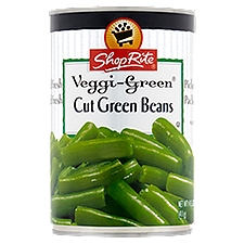 ShopRite Veggi-Green Green Beans, Cut, 14.5 Ounce