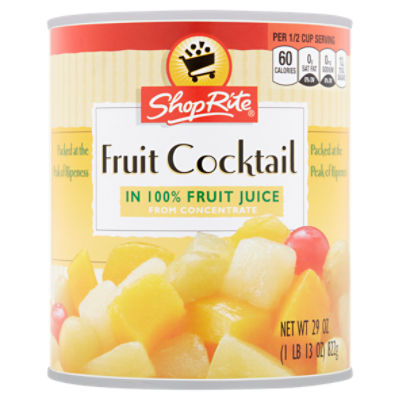 ShopRite 100 Fruit Juice, Fruit Cocktail