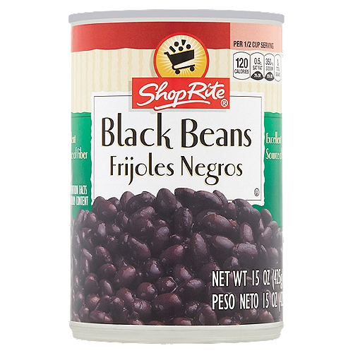 ShopRite Black Beans, 15 oz