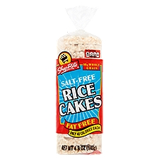 ShopRite Rice Cakes - Salt-Free, 4.9 Ounce