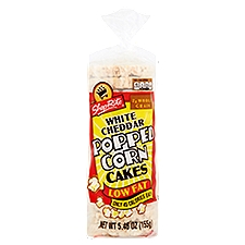 ShopRite Popped Corn Cakes - White Cheddar, 5.25 Ounce