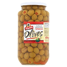 ShopRite Olives - Spanish, 21 Ounce
