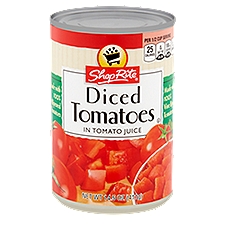 ShopRite Diced Tomatoes In Tomato Juice, 14.5 Ounce