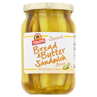 Shoprite Pickle Sandwich Slicers Bread Butter Sweet