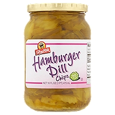 ShopRite Hamburger Dill Chips, 16 Fluid ounce