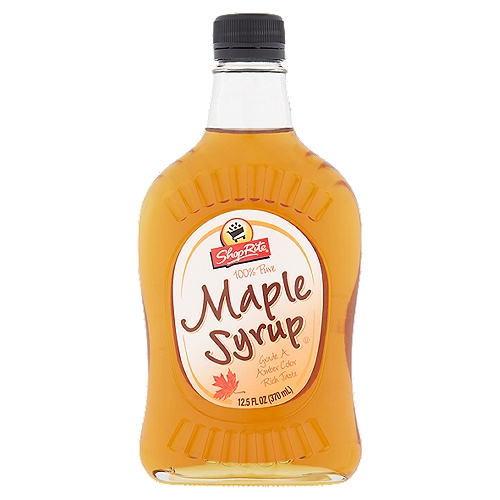 ShopRite 100% Pure Maple Syrup, 12.5 fl oz