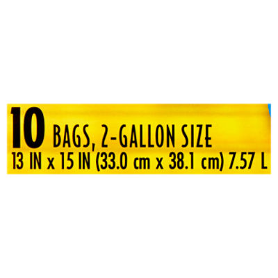 Ziploc® Freezer Bags - 2 Gallon S-23780 - Uline