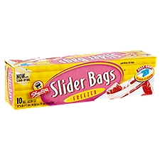 ShopRite Freezer Slider Bags - Gallon Size, 10.56 x 11 in., 10 Each