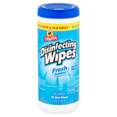 ShopRite Fresh Scented Disinfecting Wipes, 35 count, 8.92 oz