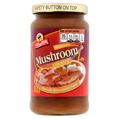 ShopRite Home Style Mushroom Gravy, 12 oz