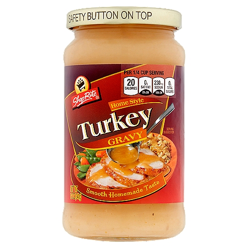 ShopRite Home Style Turkey Gravy, 12 oz