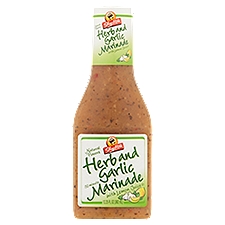 ShopRite Herb and Garlic with Lemon Juice, Marinade, 12.25 Fluid ounce