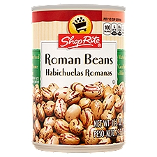 ShopRite Roman Beans, 15.5 oz