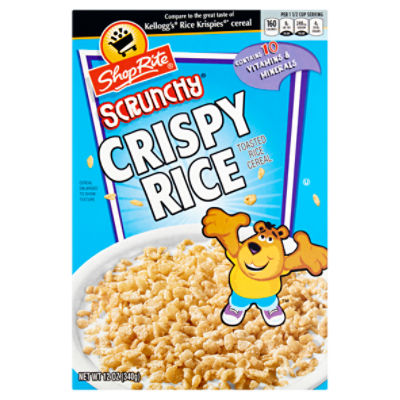 ShopRite Scrunchy Crispy Rice, Cereal
