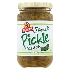 ShopRite Sweet, Pickle Relish, 8 Ounce