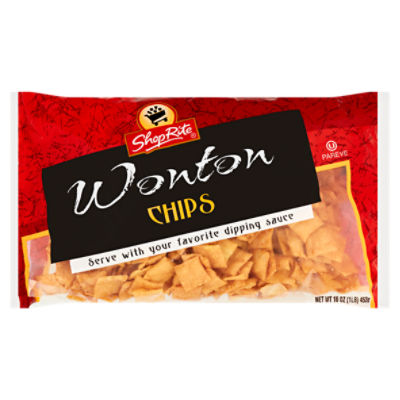 ShopRite Wonton Chips, 16 oz, 16 Ounce