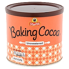 ShopRite Baking Cocoa, Unsweetened, 8 Ounce