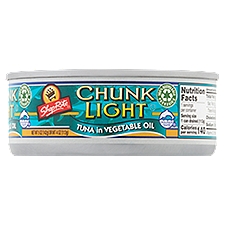 ShopRite Chunk Light in Vegetable Oil, Tuna, 5 Ounce