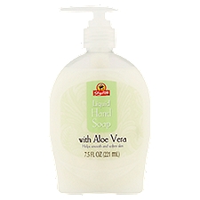 ShopRite Liquid Hand Soap Aloe Vera, 7.5 Fluid ounce