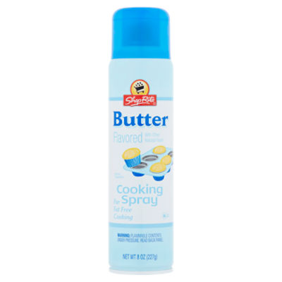 ShopRite Butter Flavored Cooking Spray, 8 oz