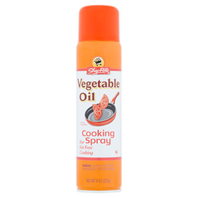 ShopRite Vegetable Oil Cooking Spray, 8 oz