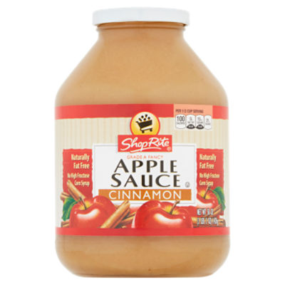 ShopRite Cinnamon Apple Sauce, 50 oz
