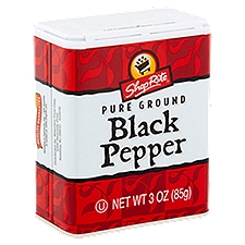 ShopRite Pure Ground Black Pepper, 3 Ounce