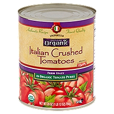 ShopRite Italian Crushed in Organic Tomato Puree, Tomatoes, 28 Ounce