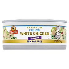ShopRite Premium Chunk White Chicken In Water, 5 Ounce