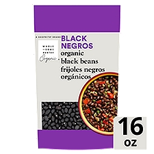 Wholesome Pantry Organic Black Negros Organic Black Beans, 16 oz, 16 Ounce