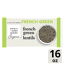 Wholesome Pantry Organic French Green Lentils, 16 oz