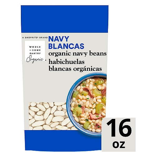 Wholesome Pantry Organic Navy Beans, 16 oz