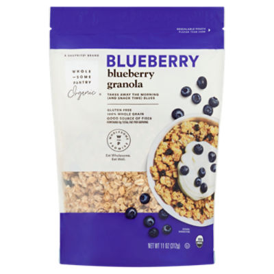 Wholesome Pantry Organic Blueberry Granola, 11 oz, 11 Ounce