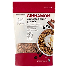 Wholesome Pantry Organic Cinnamon Raisin Granola, 12 oz