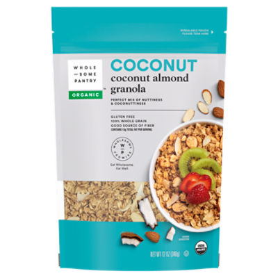 Wholesome Pantry Organic Coconut Almond Granola, 12 oz