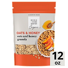 Wholesome Pantry Organic Oats & Honey Granola, 12 Ounce