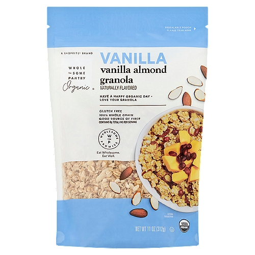 Wholesome Pantry Organic Vanilla Almond Granola, 11 oz