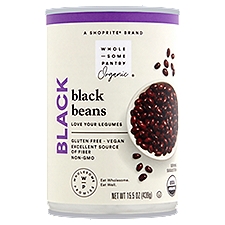 Wholesome Pantry Organic Black Beans, 15.5 Ounce