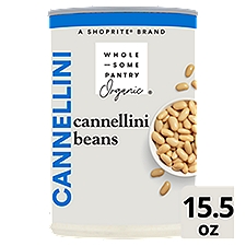 Wholesome Pantry Organic Cannellini Beans, 15.5 oz, 15.5 Ounce