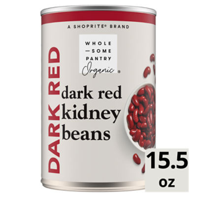 Wholesome Pantry Organic Dark Red Kidney Beans, 15.5 oz, 15.5 Ounce
