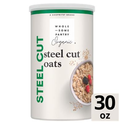 Wholesome Pantry Organic Steel Cut Oats, 30 oz