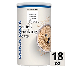 Wholesome Pantry Organic Quick Cooking Oats, 18 oz
