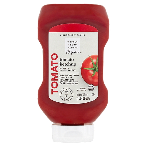 Wholesome Pantry Organic Tomato Ketchup, 20 oz